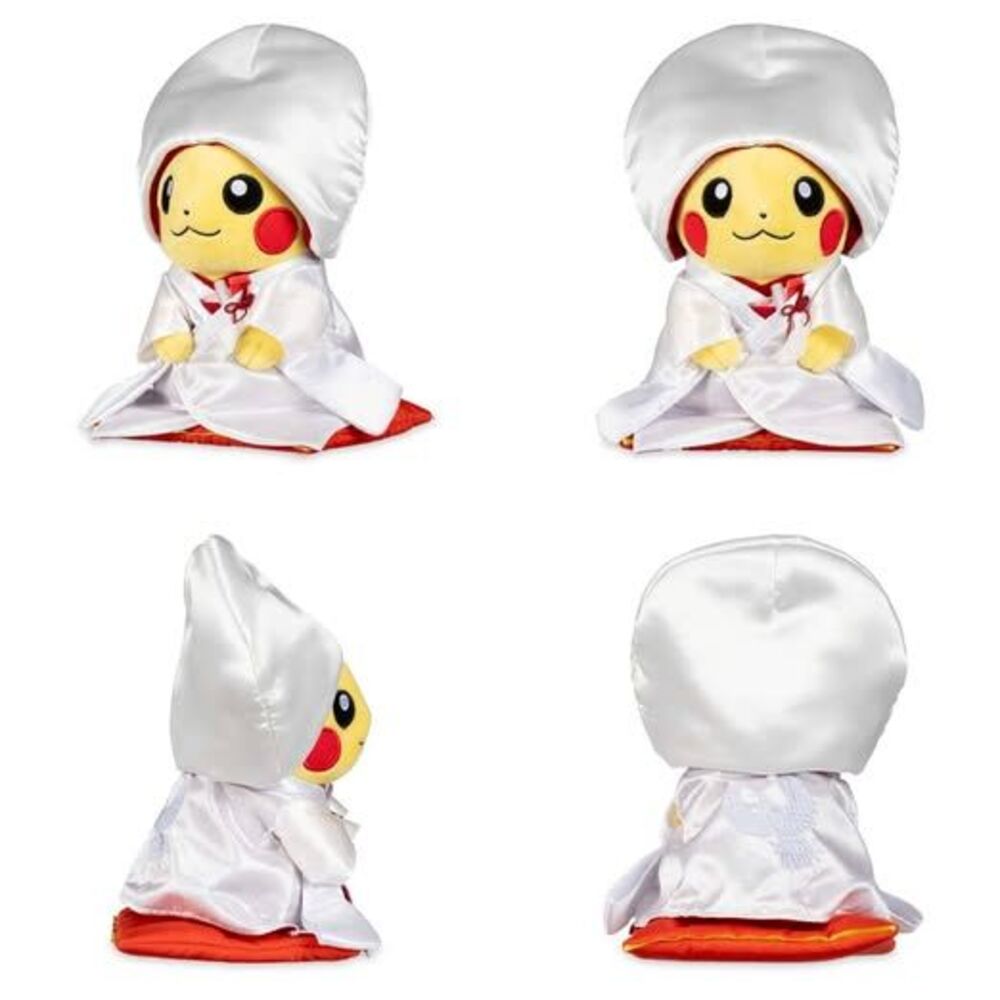 SEALED/ NEW | Wedding Kimono Pikachu (Female) Plush 9 1⁄4 In. Pokemon Center